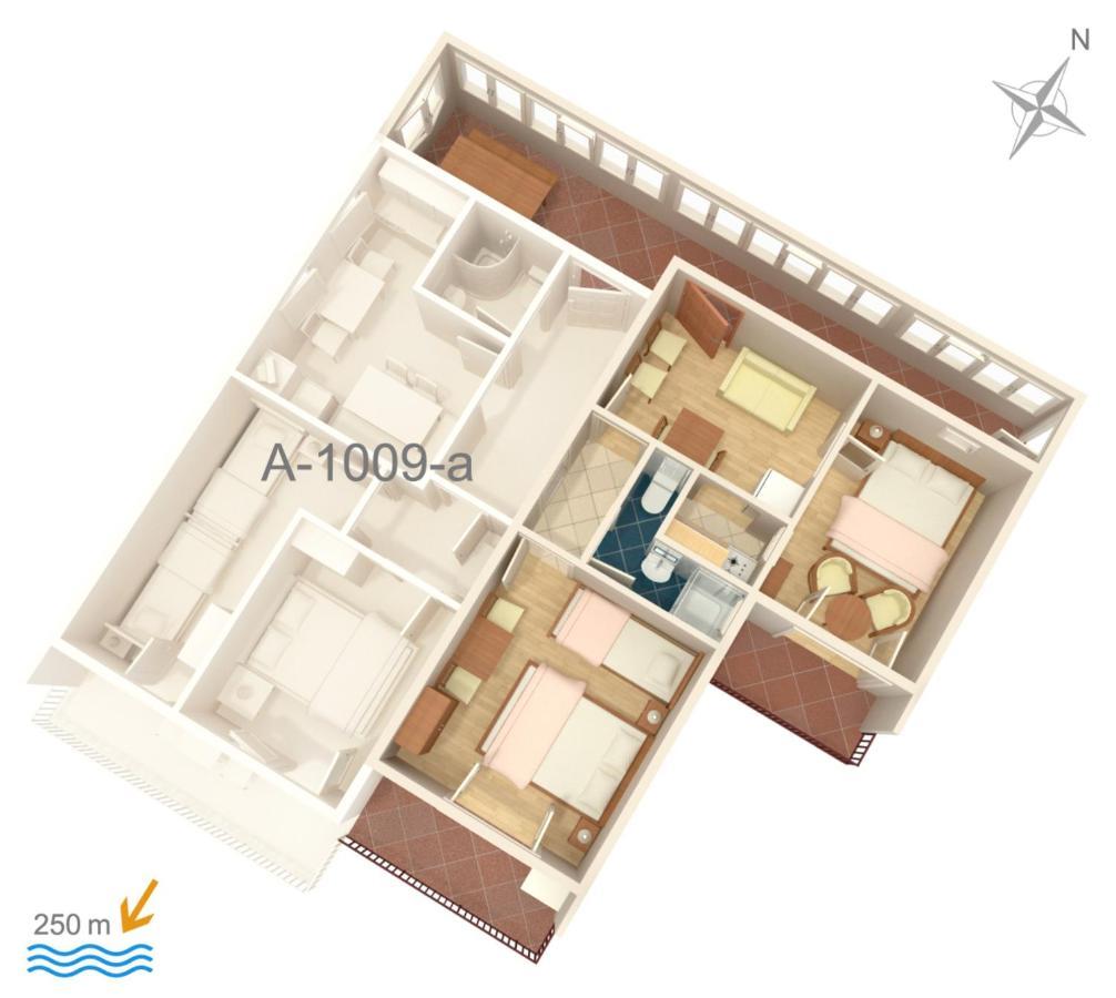 Apartments With A Parking Space Pisak, Omis - 1009 Екстериор снимка