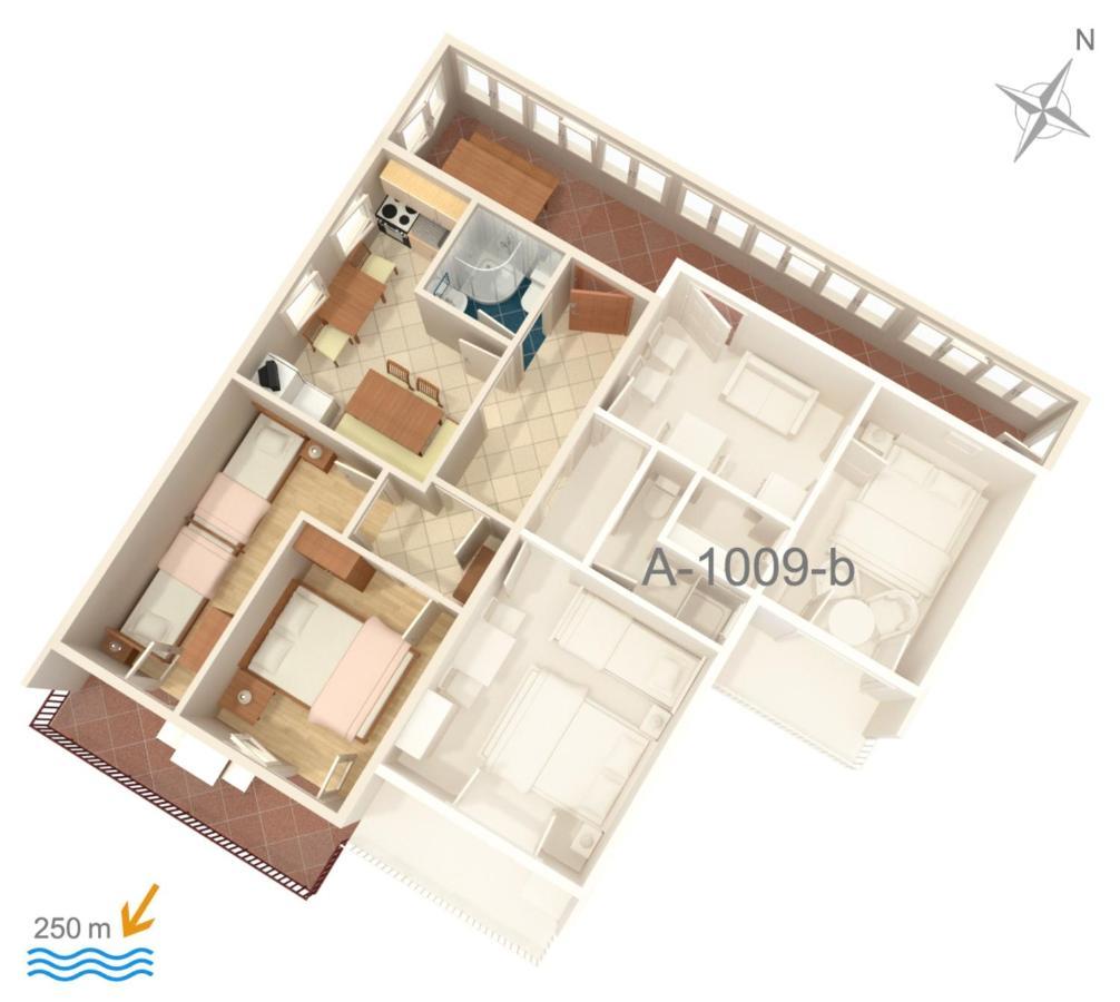 Apartments With A Parking Space Pisak, Omis - 1009 Екстериор снимка